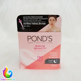 Kem Dưỡng Trắng Ẩm Mịn Pond's White Beauty 50g - Ban Đêm