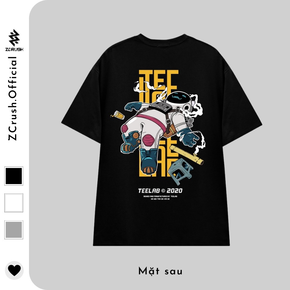 Áo Phông Nam Nữ Teelab Cotton Tay Lửng Nhiều Màu Hà Nội Trà Đá