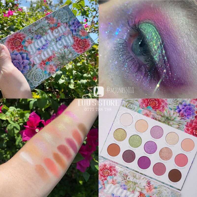 Bảng Phấn Mắt Colourpop Garden Variety