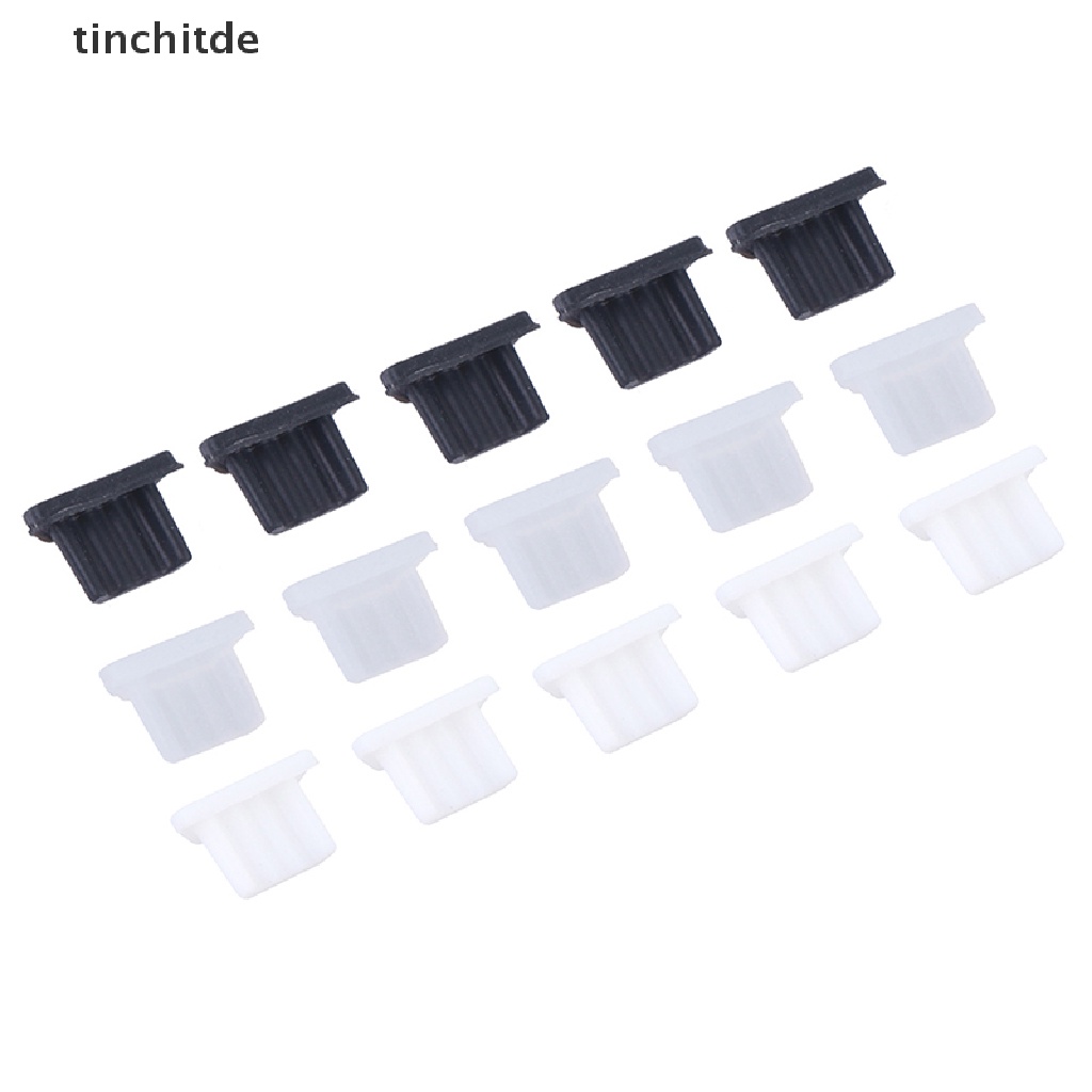 Set 10 Vỏ Bọc Cổng Sạc Micro USB Chống Bụi Thông Dụng