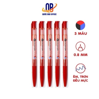 Bút bi thiên Long tl023 xanh đỏ đen