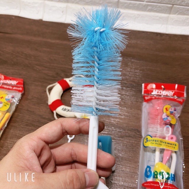 Bộ chổi cọ bình sữa và núm ti 5 chi tiết trong 1 tiện lợi