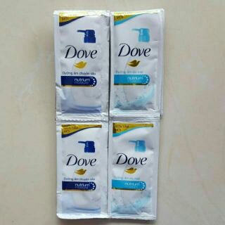 Combo 50 gói sữa tắm Dove ( Tặng kèm túi gibi)