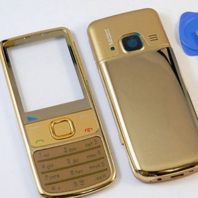 Bộ vỏ + bàn phím Nokia 6700 gold xịn chuẩn