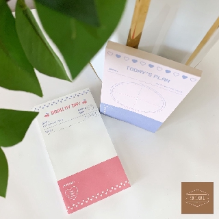 Tập giấy Note Today's Plan/ Draw My Day