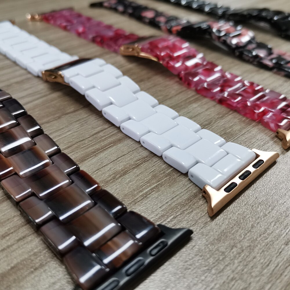 Dây Đeo Nhựa Cho Đồng Hồ Thông Minh Apple Watch Band 3 / 5 / 4 / 3 / 2 / Se 40mm 44mm