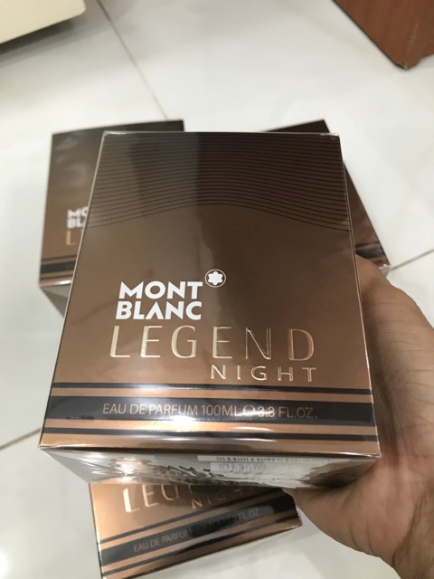 Nước hoa mont blanc legend night edp 100ml full seal (hình tự chụp)