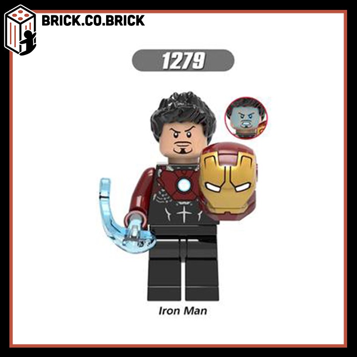Xếp hình Siêu Anh Hùng Marvel Đồ Chơi Lắp ráp Super Hero Tony Stark Ancient One Valkyrie Thor X0260