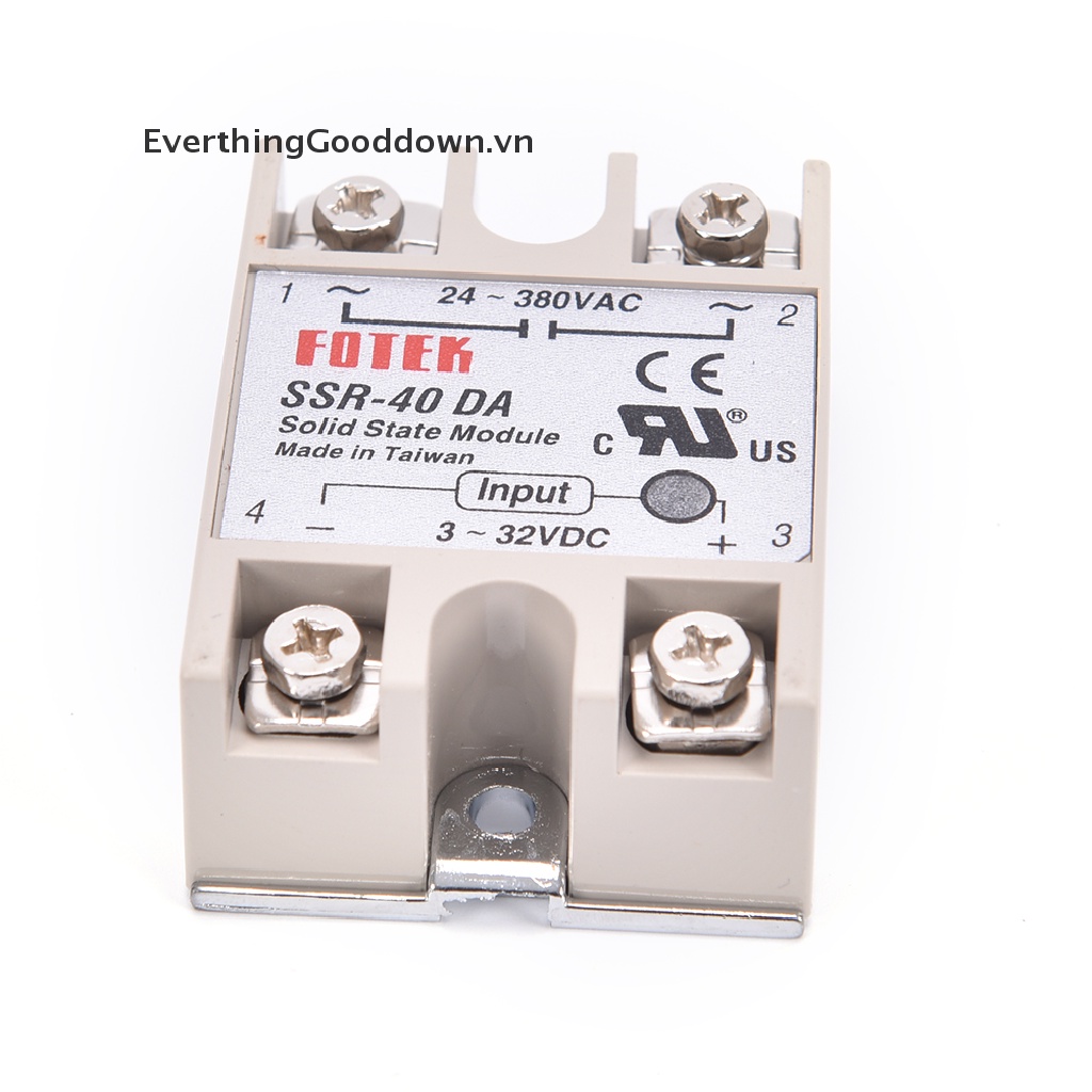 Rơ Le SSR 40A Có Lá Cờ SSR-40DA 40A DC