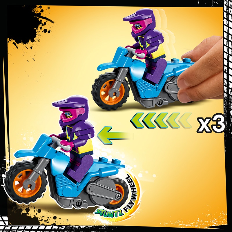 Đồ Chơi LEGO Thử Thách Vượt Lưỡi Đao Kép 60340 (154 chi tiết)