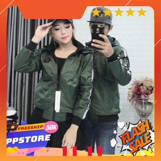 Áo Khoác Dù 2 Lớp Sọc Tay Mẫu Mới Cho Cặp Đôi 5 Màu.💥 ❤️FREESHIP❤️