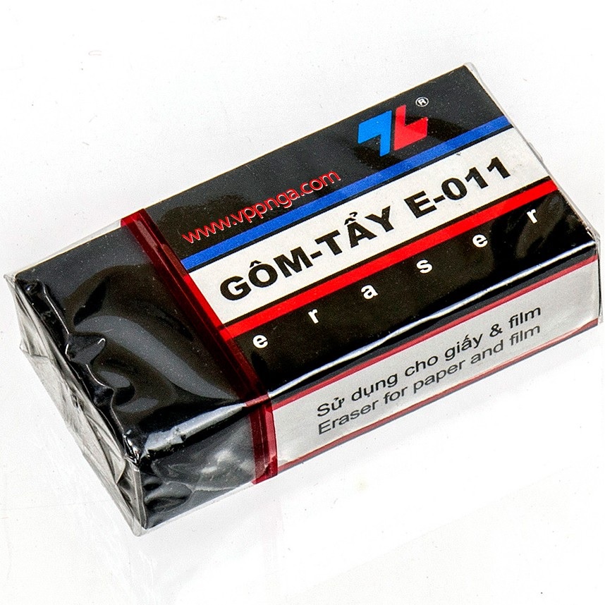 Gôm tẩy thiên long TL E-011 màu đen