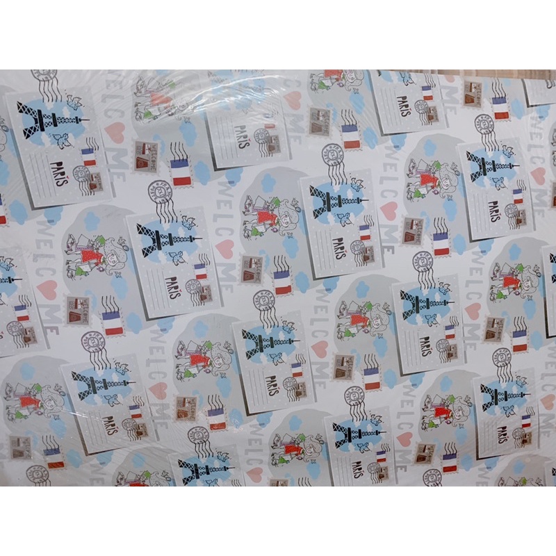Giấy gói quà loại 1 nhiều mẫu mã cỡ to 50*70cm