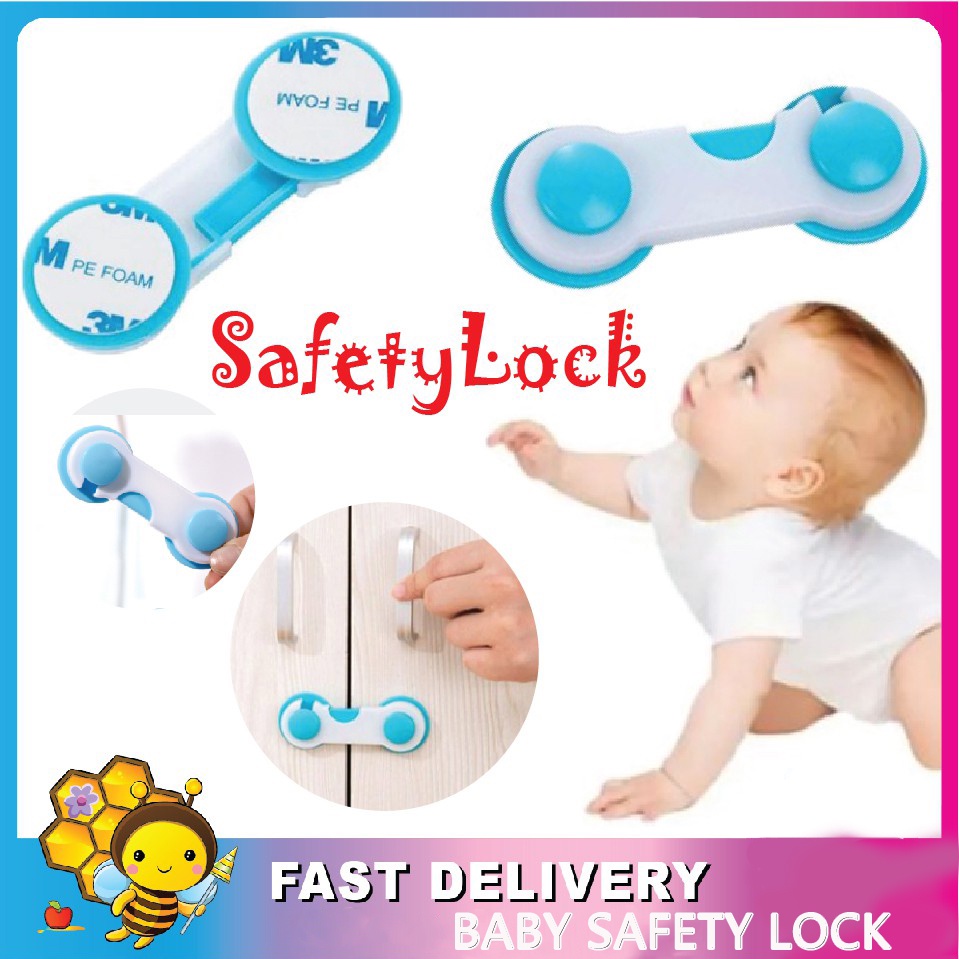 Khóa Cửa Tủ/Ngăn Kéo Bảo Vệ An Toàn Tùy Chỉnh Cho Trẻ Em