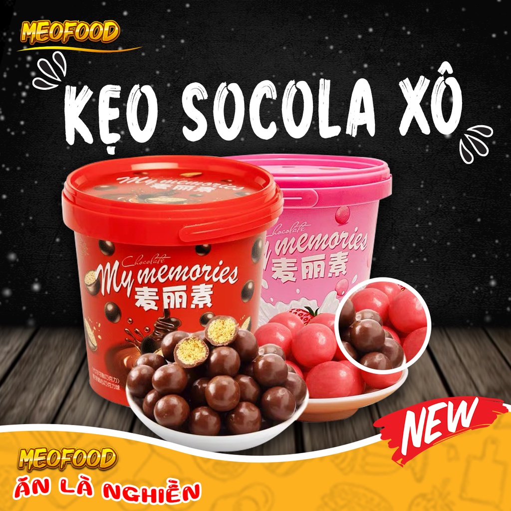 Kẹo Socola Xô My Memories 168g