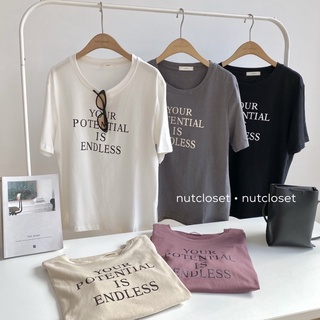 NUTCLOSET - Áo phông Your Potential 2105_A0634