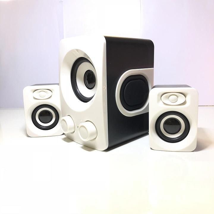 Giới thiệu Bộ 3 cục  Loa Speaker Q7 Chính Hãng   💎Loa 2.1 Có hệ thống nút điều chỉnh âm lượng Bass , Treble , On/Off