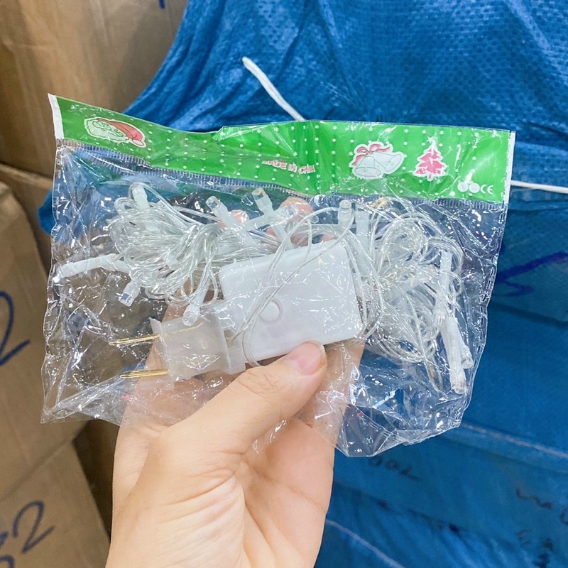 Đèn nháy bóng kim nhấp nháy , tranh trí noel, tết nhiều chế độ màu sắc