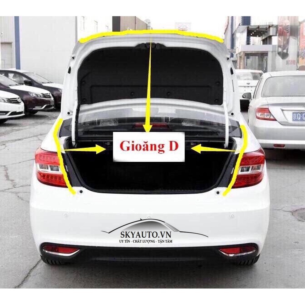 [ ⚡Free Ship 50k⚡] Gioăng cao su chữ D chống ồn cho xe tặng kèm dung môi 3M