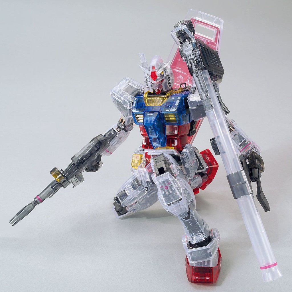 Mô Hình Lắp Ráp MG Gundam RX-78-2 3.0 Clear Color 1/100 P-Bandai Master Grade Đồ Chơi Anime Nhật