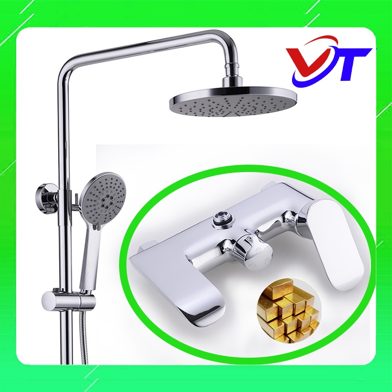 Sen Cây Tắm Đứng Nóng Lạnh Củ Sen Đồng Nguyên Khối Cao Cấp🍓 Cây Sen Tắm Đứng Nút Vặn Bảo Hành 24 Tháng🍓 🍓