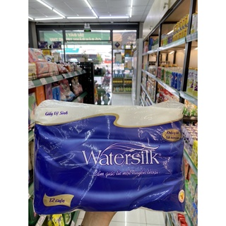 Khăn Giấy vệ sinh Watersilk W404 - 12 cuộn không lõi