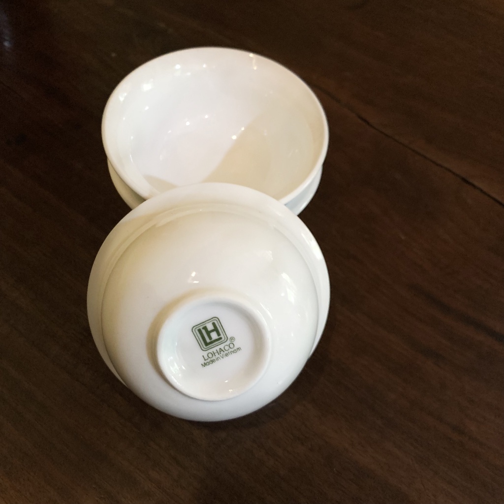 Bát đựng nước chấm, gia vị bằng sứ - Sứ Long Hầu