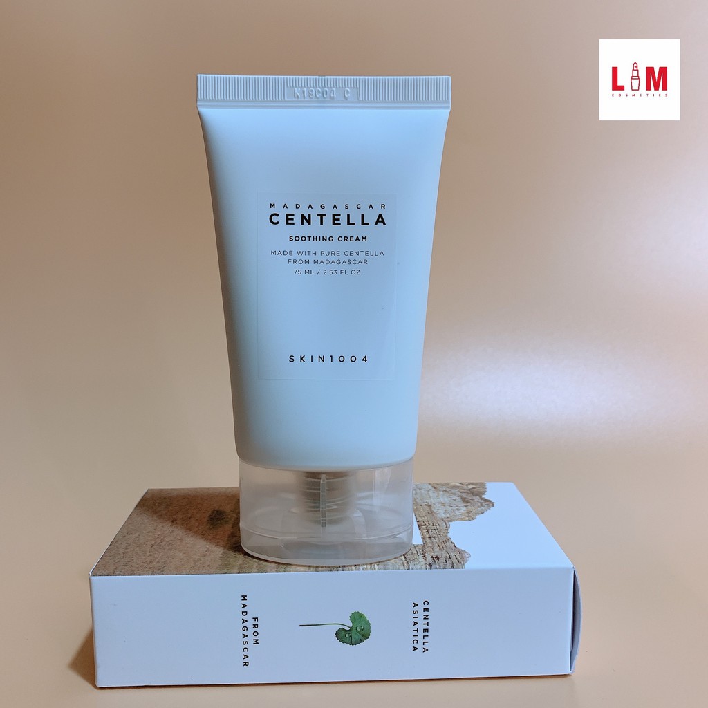 Kem dưỡng làm dịu da Skin1004 Madagascar Centella Soothing Cream 75ml [Chính Hãng]