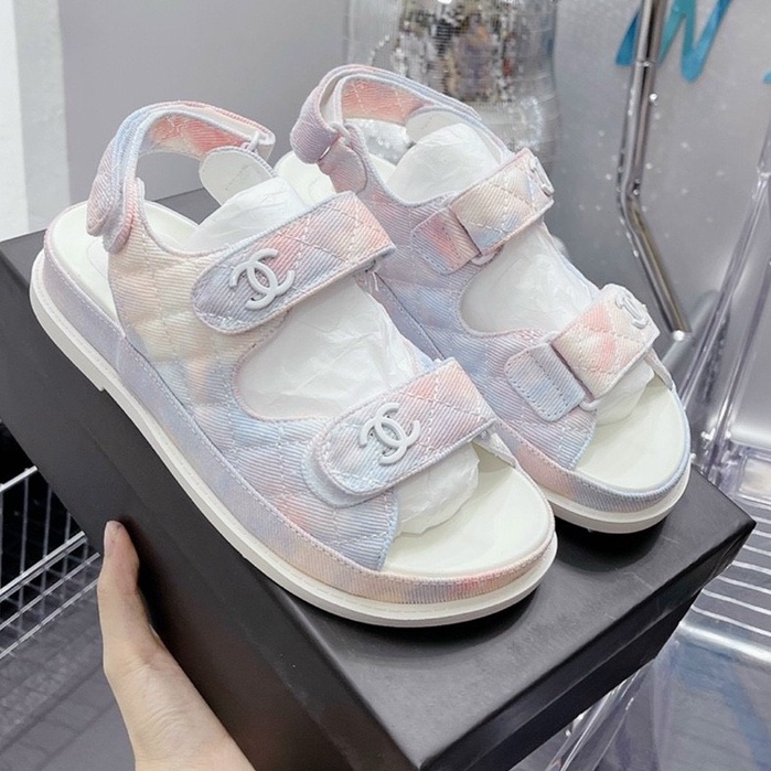 Dép Sandal Chaneo SC QC Hàng Hộp Cao 3cm Đế Dày Thời Trang Hot Trend TRINH LÊ SHOP GIÀY DÉP HBT98