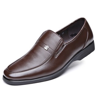 Giày da yozoh màu nâu sang trọng cho nam size 38-44