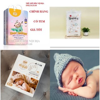 [Combo 2 bịch] Bỉm Yiying Bông/Heo/Panbesy dán/quần S72/M60/L52/XL44 NK chính hãng có tem