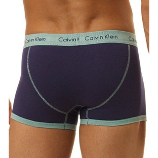 Quần lót nam boxer đùi Ck365 U5614 cotton Màu Đen Trắng