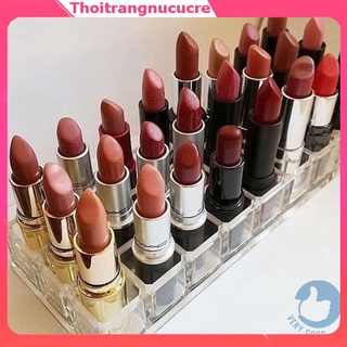 Khay đựng son 24 ô trong suốt , khay đựng đồ mỹ phẩm tiện dụng thoitrangnu