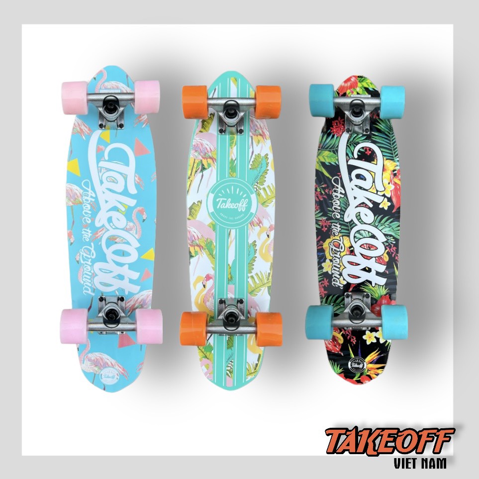 VÁN TRƯỢT DẠO PHỐ - CRUISERBOARD TAKEOFF