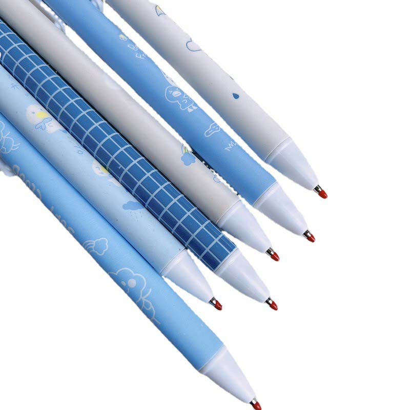 Bút Mực Gel Ngòi 0.5mm Hình Giọt Nước Màu Đen Dễ Thương