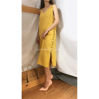 D075 - ĐẦM LINEN SUÔNG ĐẶT MAY THEO MÀU