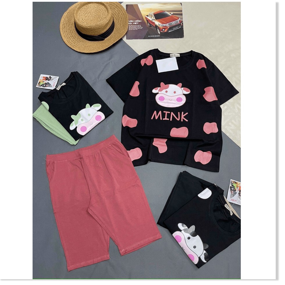 Set bộ đồ mặc nhà nữ ngắn cực xinh dành cho các chị em KHANH AN FASHION