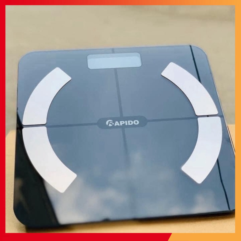 Cân sức khỏe thông minh Rapido RSB02-S (Có bluetooth) Hàng chính hãng bảo hành 12 tháng!