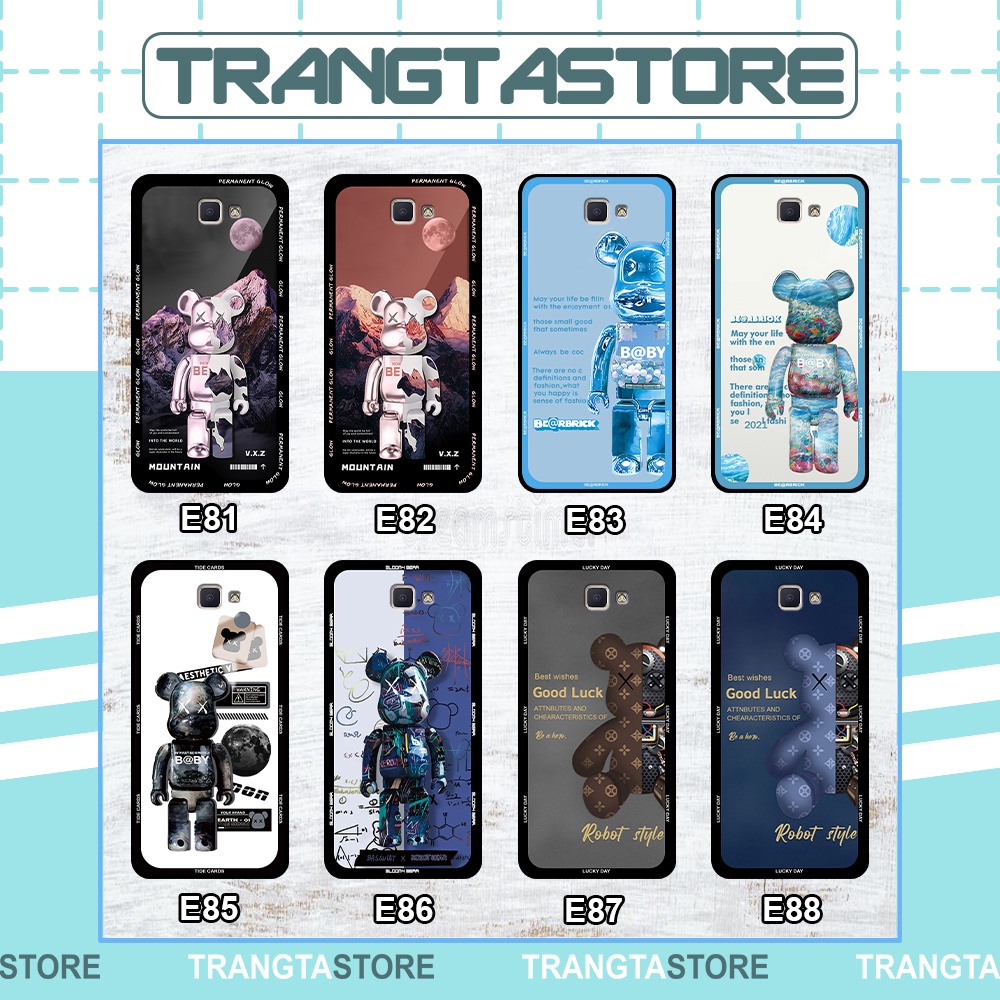Ốp lưng Samsung J5 Prime - J7 Prime in hình gấu Bearbrick,Mountain,xanh,đen,đỏ giá rẻ