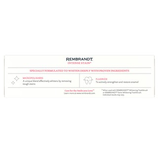 Kem đánh trắng răng REMBRANDT - INTENSE STAIN [dvcareshop]
