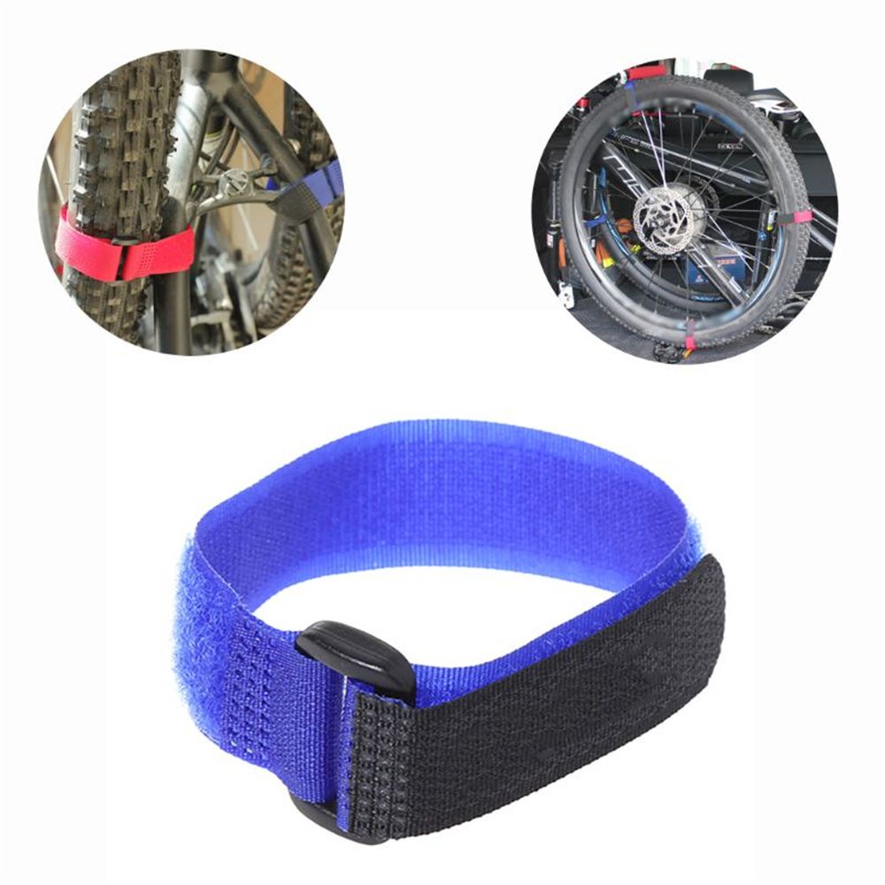 Aaron1 Set 5 Dây Đai Dán Cố Định Bình Nước Đa Năng 2cm X 35cm Cho Xe Đạp Leo Núi