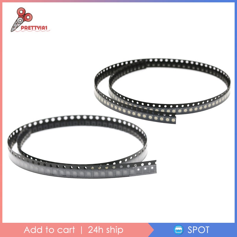 Bộ 100 đèn LED 3528 1210 SMD ánh sáng trắng | BigBuy360 - bigbuy360.vn