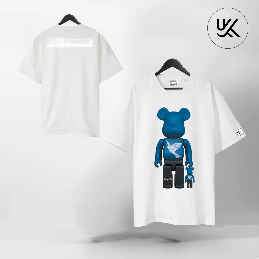 Áo Thun Tay Lỡ BearBrick, Áo phông unisex Form rộng Oversize, chất liệu Cotton. KKIMSHOP