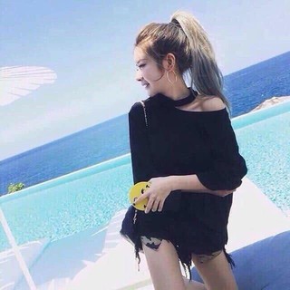 ÁO LỆCH VAI DÂY CỔ_BY2186