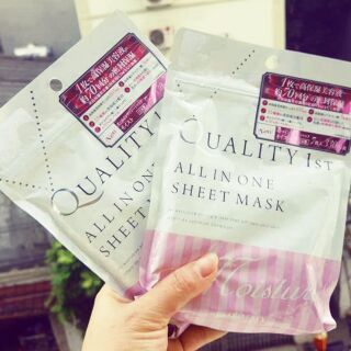 Mặt nạ Quality 1st All In One màu hồng
