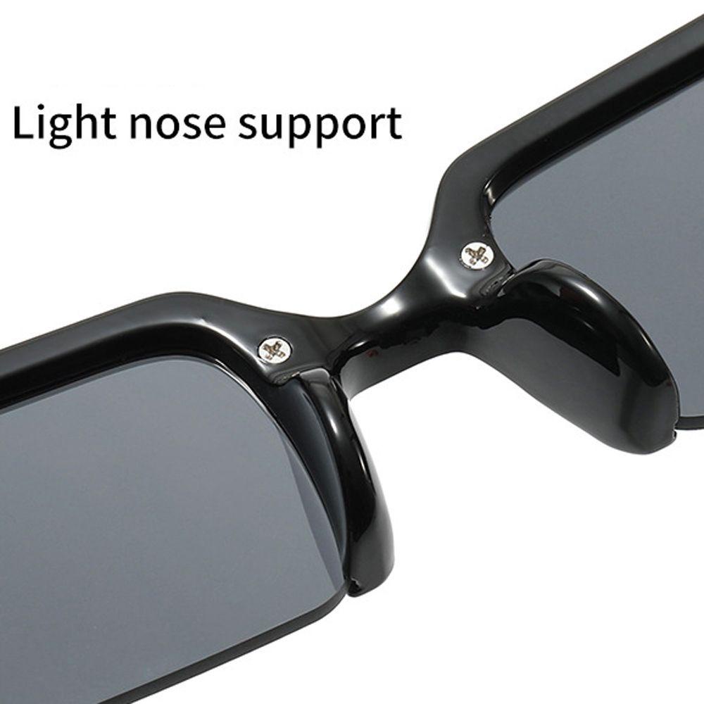 Kính Mát Nửa Gọng Chống Tia UV400 Cho Nữ