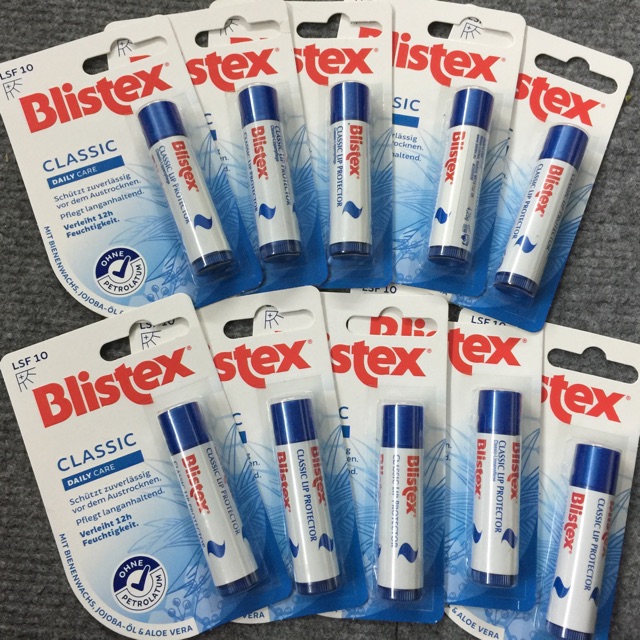 #Son  Blistex của Đức dưỡng khô nứt nẻ môi