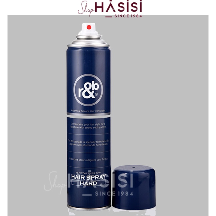 KEO XỊT TÓC THẢO DƯỢC R&amp;B - Hair Spray Hard 300ml
