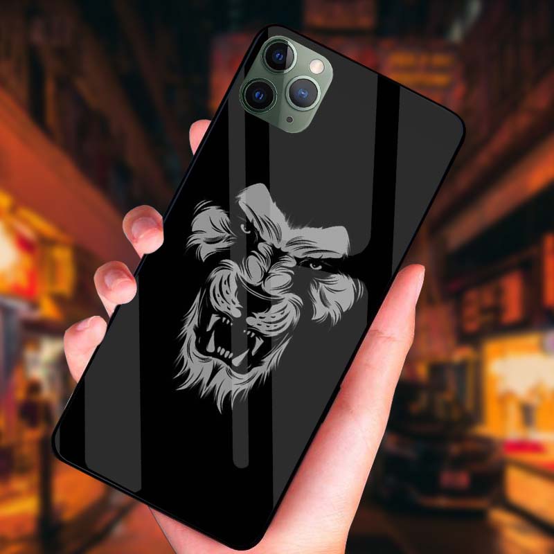 Ốp IPHONE 11, 11 Pro, 11 Promax Plus Lưng Kính Cường Lực Sáng Bóng