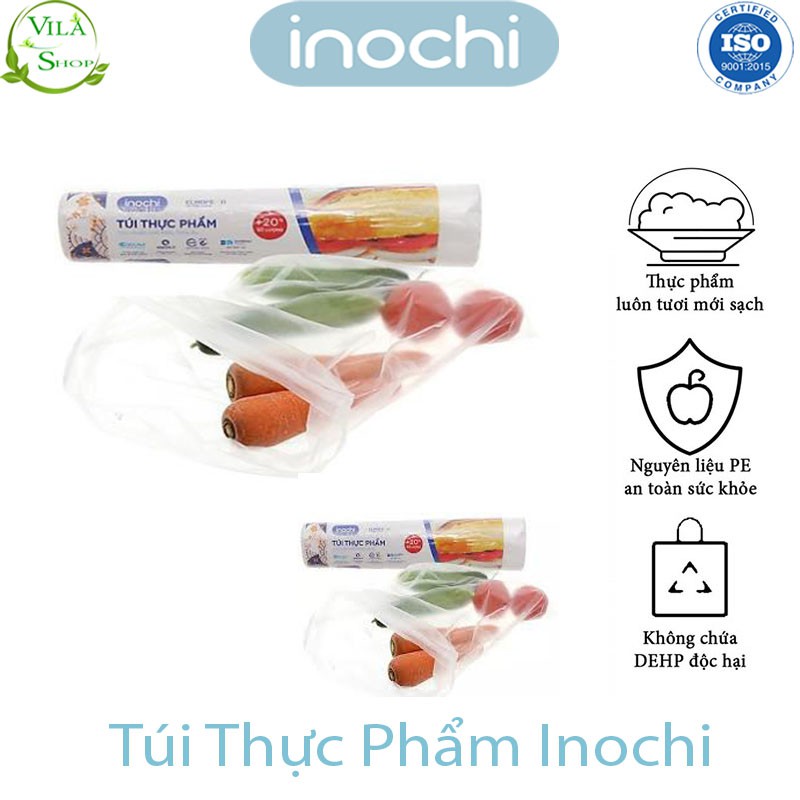 Túi Đựng Thực Phẩm Tự Hủy Shinsen 1.4L Inochi, Đạt Tiêu Chuẩn Xuất Nhật, An Toàn Cho Sức Khỏe Người Sử Dụng